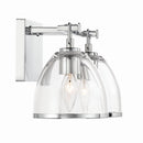 Two Light Vanity<br /><span style="color:#4AB0CE;">Entrega: 4-10 dias en USA</span><br /><span style="color:#4AB0CE;font-size:60%;">PREGUNTE POR ENTREGA EN PANAMA</span><br />Collection: Wynnfrost<br />Finish: Chrome