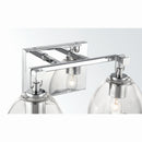 Two Light Vanity<br /><span style="color:#4AB0CE;">Entrega: 4-10 dias en USA</span><br /><span style="color:#4AB0CE;font-size:60%;">PREGUNTE POR ENTREGA EN PANAMA</span><br />Collection: Wynnfrost<br />Finish: Chrome