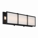 LED Bath Bar<br /><span style="color:#4AB0CE;">Entrega: 4-10 dias en USA</span><br /><span style="color:#4AB0CE;font-size:60%;">PREGUNTE POR ENTREGA EN PANAMA</span><br />Collection: Merick<br />Finish: Dark Matte Black