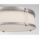 LED Flush Mount<br /><span style="color:#4AB0CE;">Entrega: 4-10 dias en USA</span><br /><span style="color:#4AB0CE;font-size:60%;">PREGUNTE POR ENTREGA EN PANAMA</span><br />Collection: Merick<br />Finish: Brushed Nickel