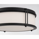 LED Flush Mount<br /><span style="color:#4AB0CE;">Entrega: 4-10 dias en USA</span><br /><span style="color:#4AB0CE;font-size:60%;">PREGUNTE POR ENTREGA EN PANAMA</span><br />Collection: Merick<br />Finish: Dark Matte Black