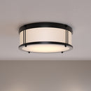 LED Flush Mount<br /><span style="color:#4AB0CE;">Entrega: 4-10 dias en USA</span><br /><span style="color:#4AB0CE;font-size:60%;">PREGUNTE POR ENTREGA EN PANAMA</span><br />Collection: Merick<br />Finish: Dark Matte Black