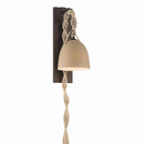 One Light Wall Sconce<br /><span style="color:#4AB0CE;">Entrega: 4-10 dias en USA</span><br /><span style="color:#4AB0CE;font-size:60%;">PREGUNTE POR ENTREGA EN PANAMA</span><br />Collection: Cordón<br />Finish: Dark Bronze