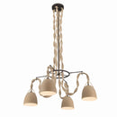 Four Light Pendant<br /><span style="color:#4AB0CE;">Entrega: 4-10 dias en USA</span><br /><span style="color:#4AB0CE;font-size:60%;">PREGUNTE POR ENTREGA EN PANAMA</span><br />Collection: Cordón<br />Finish: Dark Bronze