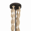 Four Light Pendant<br /><span style="color:#4AB0CE;">Entrega: 4-10 dias en USA</span><br /><span style="color:#4AB0CE;font-size:60%;">PREGUNTE POR ENTREGA EN PANAMA</span><br />Collection: Cordón<br />Finish: Dark Bronze