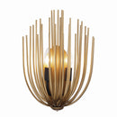 Two Light Wall Sconce<br /><span style="color:#4AB0CE;">Entrega: 4-10 dias en USA</span><br /><span style="color:#4AB0CE;font-size:60%;">PREGUNTE POR ENTREGA EN PANAMA</span><br />Collection: Florenza<br />Finish: Legacy Brass