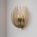 Two Light Wall Sconce<br /><span style="color:#4AB0CE;">Entrega: 4-10 dias en USA</span><br /><span style="color:#4AB0CE;font-size:60%;">PREGUNTE POR ENTREGA EN PANAMA</span><br />Collection: Florenza<br />Finish: Legacy Brass
