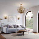 Minka-Lavery - 16202-876 - Two Light Wall Sconce - Florenza - Legacy Brass
