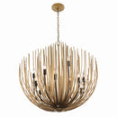 12 Light Chandelier<br /><span style="color:#4AB0CE;">Entrega: 4-10 dias en USA</span><br /><span style="color:#4AB0CE;font-size:60%;">PREGUNTE POR ENTREGA EN PANAMA</span><br />Collection: Florenza<br />Finish: Legacy Brass