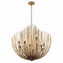 12 Light Chandelier<br /><span style="color:#4AB0CE;">Entrega: 4-10 dias en USA</span><br /><span style="color:#4AB0CE;font-size:60%;">PREGUNTE POR ENTREGA EN PANAMA</span><br />Collection: Florenza<br />Finish: Legacy Brass