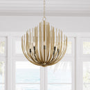 12 Light Chandelier<br /><span style="color:#4AB0CE;">Entrega: 4-10 dias en USA</span><br /><span style="color:#4AB0CE;font-size:60%;">PREGUNTE POR ENTREGA EN PANAMA</span><br />Collection: Florenza<br />Finish: Legacy Brass