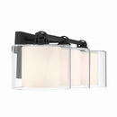 Three Light Vanity<br /><span style="color:#4AB0CE;">Entrega: 4-10 dias en USA</span><br /><span style="color:#4AB0CE;font-size:60%;">PREGUNTE POR ENTREGA EN PANAMA</span><br />Collection: Seville<br />Finish: Dark Matte Black