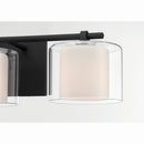 Three Light Vanity<br /><span style="color:#4AB0CE;">Entrega: 4-10 dias en USA</span><br /><span style="color:#4AB0CE;font-size:60%;">PREGUNTE POR ENTREGA EN PANAMA</span><br />Collection: Seville<br />Finish: Dark Matte Black