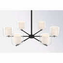 Six Light Chandelier<br /><span style="color:#4AB0CE;">Entrega: 4-10 dias en USA</span><br /><span style="color:#4AB0CE;font-size:60%;">PREGUNTE POR ENTREGA EN PANAMA</span><br />Collection: Seville<br />Finish: Dark Matte Black
