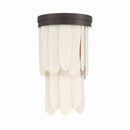 One Light Wall Sconce<br /><span style="color:#4AB0CE;">Entrega: 4-10 dias en USA</span><br /><span style="color:#4AB0CE;font-size:60%;">PREGUNTE POR ENTREGA EN PANAMA</span><br />Collection: Briscade<br />Finish: Dark Bronze