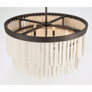 Nine Light Pendant<br /><span style="color:#4AB0CE;">Entrega: 4-10 dias en USA</span><br /><span style="color:#4AB0CE;font-size:60%;">PREGUNTE POR ENTREGA EN PANAMA</span><br />Collection: Briscade<br />Finish: Dark Bronze