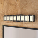 LED Bath Bar<br /><span style="color:#4AB0CE;">Entrega: 4-10 dias en USA</span><br /><span style="color:#4AB0CE;font-size:60%;">PREGUNTE POR ENTREGA EN PANAMA</span><br />Collection: Sevryn<br />Finish: Dark Matte Black