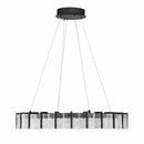 LED Pendant<br /><span style="color:#4AB0CE;">Entrega: 4-10 dias en USA</span><br /><span style="color:#4AB0CE;font-size:60%;">PREGUNTE POR ENTREGA EN PANAMA</span><br />Collection: Sevryn<br />Finish: Dark Matte Black
