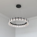 LED Pendant<br /><span style="color:#4AB0CE;">Entrega: 4-10 dias en USA</span><br /><span style="color:#4AB0CE;font-size:60%;">PREGUNTE POR ENTREGA EN PANAMA</span><br />Collection: Sevryn<br />Finish: Dark Matte Black