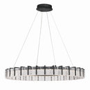 LED Pendant<br /><span style="color:#4AB0CE;">Entrega: 4-10 dias en USA</span><br /><span style="color:#4AB0CE;font-size:60%;">PREGUNTE POR ENTREGA EN PANAMA</span><br />Collection: Sevryn<br />Finish: Dark Matte Black