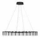 LED Pendant<br /><span style="color:#4AB0CE;">Entrega: 4-10 dias en USA</span><br /><span style="color:#4AB0CE;font-size:60%;">PREGUNTE POR ENTREGA EN PANAMA</span><br />Collection: Sevryn<br />Finish: Dark Matte Black