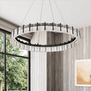 LED Pendant<br /><span style="color:#4AB0CE;">Entrega: 4-10 dias en USA</span><br /><span style="color:#4AB0CE;font-size:60%;">PREGUNTE POR ENTREGA EN PANAMA</span><br />Collection: Sevryn<br />Finish: Dark Matte Black