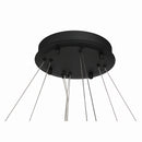 LED Chandelier<br /><span style="color:#4AB0CE;">Entrega: 4-10 dias en USA</span><br /><span style="color:#4AB0CE;font-size:60%;">PREGUNTE POR ENTREGA EN PANAMA</span><br />Collection: Sevryn<br />Finish: Dark Matte Black