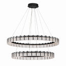 LED Chandelier<br /><span style="color:#4AB0CE;">Entrega: 4-10 dias en USA</span><br /><span style="color:#4AB0CE;font-size:60%;">PREGUNTE POR ENTREGA EN PANAMA</span><br />Collection: Sevryn<br />Finish: Dark Matte Black