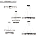 LED Chandelier<br /><span style="color:#4AB0CE;">Entrega: 4-10 dias en USA</span><br /><span style="color:#4AB0CE;font-size:60%;">PREGUNTE POR ENTREGA EN PANAMA</span><br />Collection: Sevryn<br />Finish: Dark Matte Black