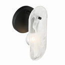 One Light Wall Sconce<br /><span style="color:#4AB0CE;">Entrega: 4-10 dias en USA</span><br /><span style="color:#4AB0CE;font-size:60%;">PREGUNTE POR ENTREGA EN PANAMA</span><br />Collection: Oldmill<br />Finish: Dark Matte Black