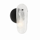 One Light Wall Sconce<br /><span style="color:#4AB0CE;">Entrega: 4-10 dias en USA</span><br /><span style="color:#4AB0CE;font-size:60%;">PREGUNTE POR ENTREGA EN PANAMA</span><br />Collection: Oldmill<br />Finish: Dark Matte Black
