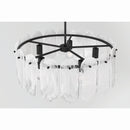 Five Light Pendant<br /><span style="color:#4AB0CE;">Entrega: 4-10 dias en USA</span><br /><span style="color:#4AB0CE;font-size:60%;">PREGUNTE POR ENTREGA EN PANAMA</span><br />Collection: Oldmill<br />Finish: Dark Matte Black