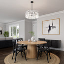 Five Light Pendant<br /><span style="color:#4AB0CE;">Entrega: 4-10 dias en USA</span><br /><span style="color:#4AB0CE;font-size:60%;">PREGUNTE POR ENTREGA EN PANAMA</span><br />Collection: Oldmill<br />Finish: Dark Matte Black