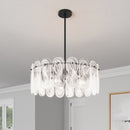 Minka-Lavery - 2595-899 - Five Light Pendant - Oldmill - Dark Matte Black