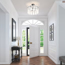 Minka-Lavery - 2596-899 - Three Light Semi-Flush Mount - Oldmill - Dark Matte Black