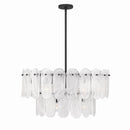 Nine Light Pendant<br /><span style="color:#4AB0CE;">Entrega: 4-10 dias en USA</span><br /><span style="color:#4AB0CE;font-size:60%;">PREGUNTE POR ENTREGA EN PANAMA</span><br />Collection: Oldmill<br />Finish: Dark Matte Black