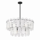Nine Light Pendant<br /><span style="color:#4AB0CE;">Entrega: 4-10 dias en USA</span><br /><span style="color:#4AB0CE;font-size:60%;">PREGUNTE POR ENTREGA EN PANAMA</span><br />Collection: Oldmill<br />Finish: Dark Matte Black