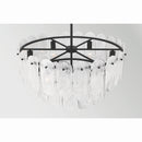 Nine Light Pendant<br /><span style="color:#4AB0CE;">Entrega: 4-10 dias en USA</span><br /><span style="color:#4AB0CE;font-size:60%;">PREGUNTE POR ENTREGA EN PANAMA</span><br />Collection: Oldmill<br />Finish: Dark Matte Black