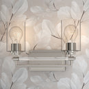 Minka-Lavery - 2642-84 - Two Light Vanity - Binsly - Brushed Nickel