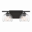 Two Light Vanity<br /><span style="color:#4AB0CE;">Entrega: 4-10 dias en USA</span><br /><span style="color:#4AB0CE;font-size:60%;">PREGUNTE POR ENTREGA EN PANAMA</span><br />Collection: Glint<br />Finish: Dark Bronze