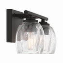 Two Light Vanity<br /><span style="color:#4AB0CE;">Entrega: 4-10 dias en USA</span><br /><span style="color:#4AB0CE;font-size:60%;">PREGUNTE POR ENTREGA EN PANAMA</span><br />Collection: Glint<br />Finish: Dark Bronze
