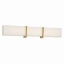 LED Bath Bar<br /><span style="color:#4AB0CE;">Entrega: 4-10 dias en USA</span><br /><span style="color:#4AB0CE;font-size:60%;">PREGUNTE POR ENTREGA EN PANAMA</span><br />Collection: High Rise<br />Finish: Brushed Gold