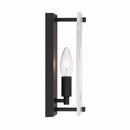 One Light Wall Sconce<br /><span style="color:#4AB0CE;">Entrega: 4-10 dias en USA</span><br /><span style="color:#4AB0CE;font-size:60%;">PREGUNTE POR ENTREGA EN PANAMA</span><br />Collection: Veil<br />Finish: Dark Matte Black