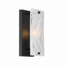 One Light Wall Sconce<br /><span style="color:#4AB0CE;">Entrega: 4-10 dias en USA</span><br /><span style="color:#4AB0CE;font-size:60%;">PREGUNTE POR ENTREGA EN PANAMA</span><br />Collection: Veil<br />Finish: Dark Matte Black