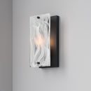 One Light Wall Sconce<br /><span style="color:#4AB0CE;">Entrega: 4-10 dias en USA</span><br /><span style="color:#4AB0CE;font-size:60%;">PREGUNTE POR ENTREGA EN PANAMA</span><br />Collection: Veil<br />Finish: Dark Matte Black