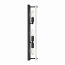 Three Light Vanity<br /><span style="color:#4AB0CE;">Entrega: 4-10 dias en USA</span><br /><span style="color:#4AB0CE;font-size:60%;">PREGUNTE POR ENTREGA EN PANAMA</span><br />Collection: Veil<br />Finish: Dark Matte Black