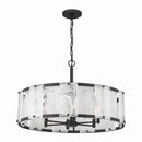 Six Light Pendant<br /><span style="color:#4AB0CE;">Entrega: 4-10 dias en USA</span><br /><span style="color:#4AB0CE;font-size:60%;">PREGUNTE POR ENTREGA EN PANAMA</span><br />Collection: Veil<br />Finish: Dark Matte Black