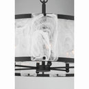 Six Light Pendant<br /><span style="color:#4AB0CE;">Entrega: 4-10 dias en USA</span><br /><span style="color:#4AB0CE;font-size:60%;">PREGUNTE POR ENTREGA EN PANAMA</span><br />Collection: Veil<br />Finish: Dark Matte Black