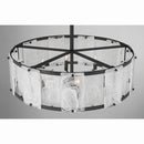 Six Light Pendant<br /><span style="color:#4AB0CE;">Entrega: 4-10 dias en USA</span><br /><span style="color:#4AB0CE;font-size:60%;">PREGUNTE POR ENTREGA EN PANAMA</span><br />Collection: Veil<br />Finish: Dark Matte Black