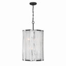 Six Light Pendant<br /><span style="color:#4AB0CE;">Entrega: 4-10 dias en USA</span><br /><span style="color:#4AB0CE;font-size:60%;">PREGUNTE POR ENTREGA EN PANAMA</span><br />Collection: Veil<br />Finish: Dark Matte Black